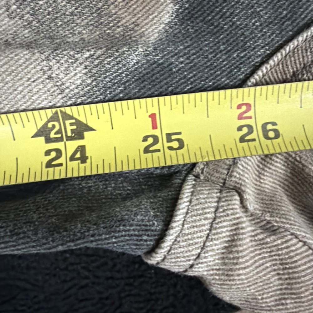 LOGO by Lori Goldstein Straight Leg Cargo Jeans Grey Combo Petite 4 A630407 - Picture 9 of 9